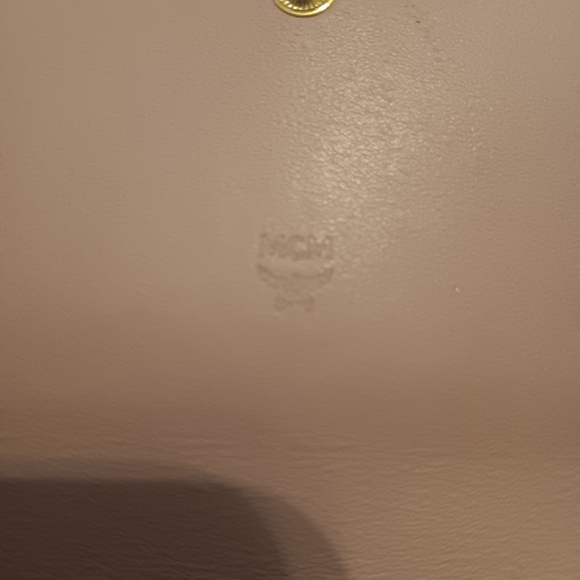 MCM With D-Rings Black Textured Leather Wallet Or Clutch (EUC) - Picture 6 of 16